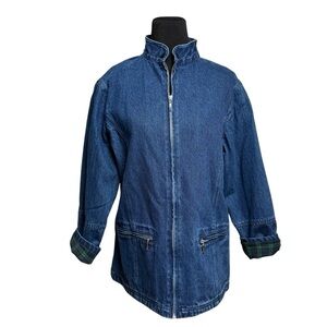 Women’s Blue Denim chore coat Jacket